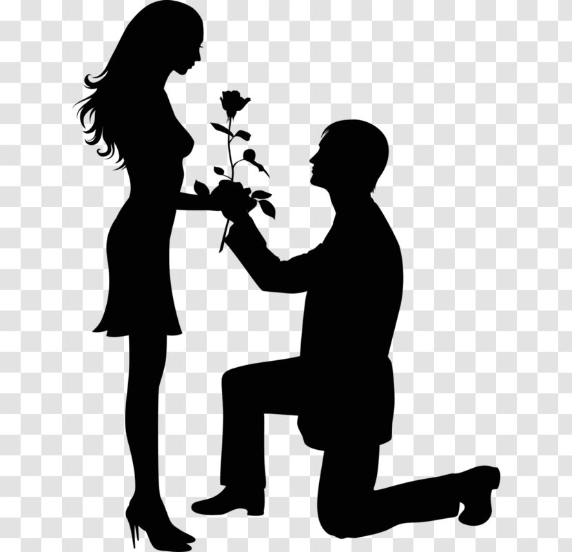 Propose Day Marriage Proposal WhatsApp Valentines - Public Relations - Cartoon Couple Transparent PNG