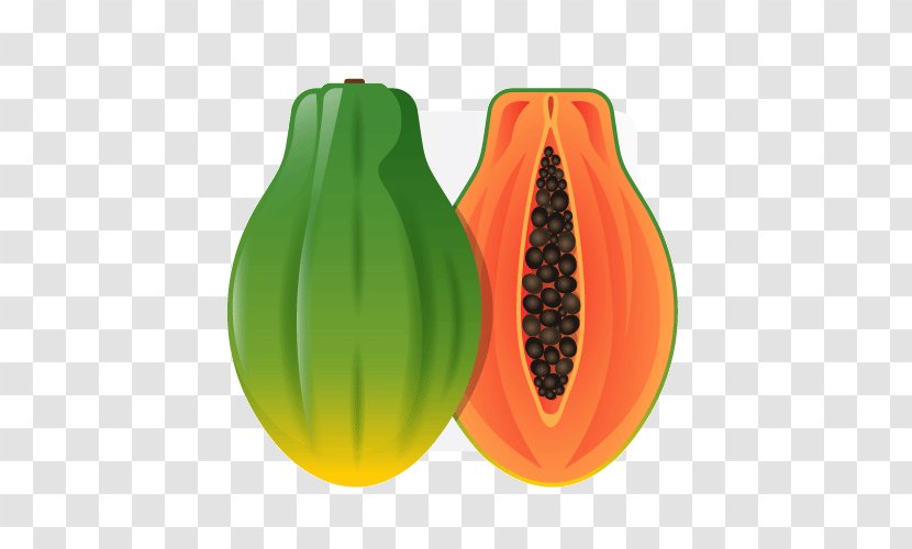 Papaya Pumpkin Calabaza Transparent PNG