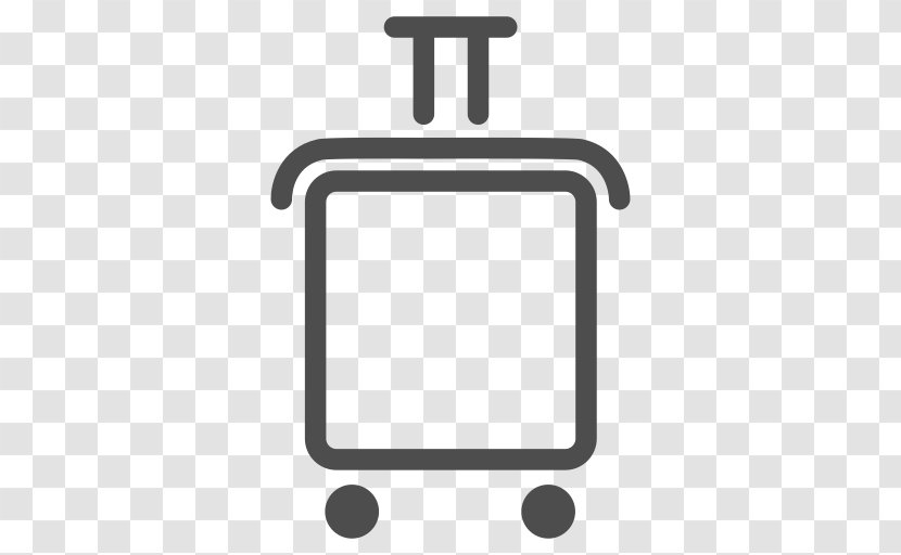 Suitcase Baggage Travel Trolley - Vacation Transparent PNG