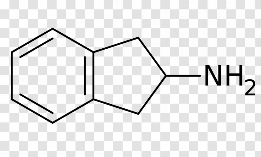 2-Aminoindane Chemistry Chemical Substance Benzimidazole CAS Registry Number - White - Black Transparent PNG