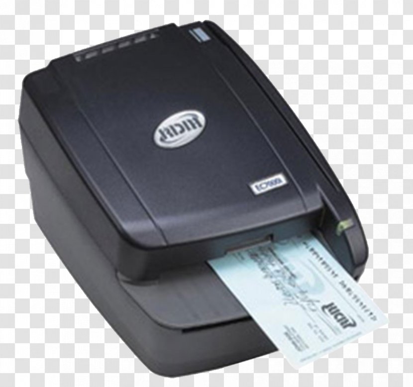 Cheque Image Scanner Magnetic Ink Character Recognition Money Merchant Services - Laser Printing Transparent PNG