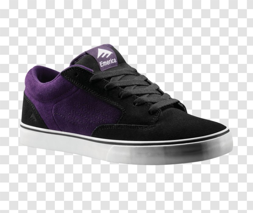 Skate Shoe Sneakers Sportswear Suede - Purple Transparent PNG