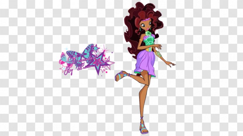 Bloom Flora Aisha Tecna Art - Winx Club Transparent PNG