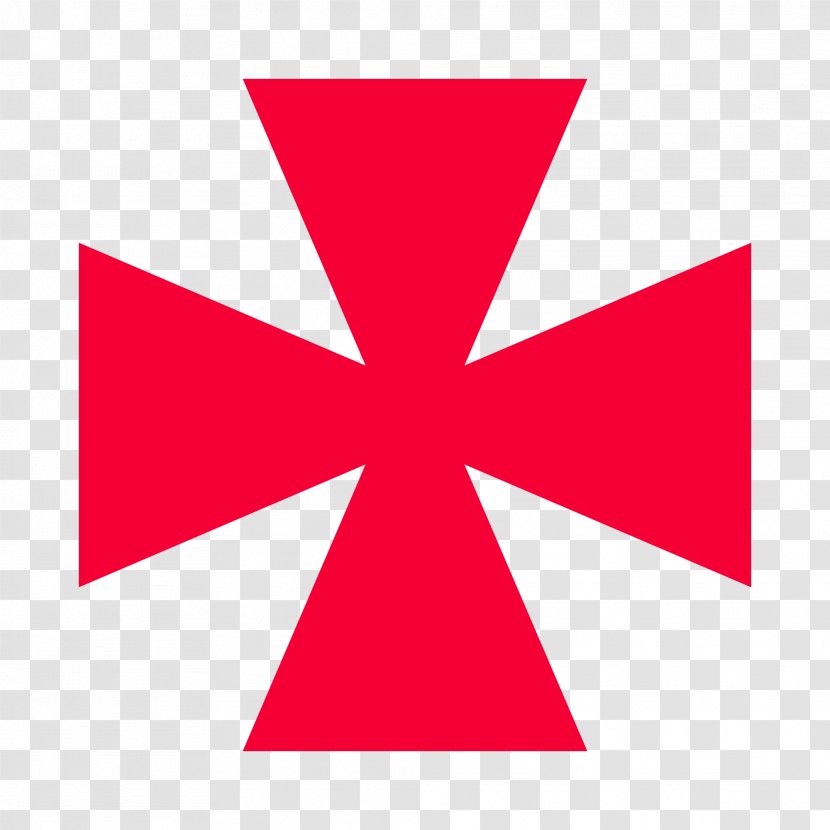 2nd Infantry Division Freemasonry Christian Cross Regiment - Area - Red Symbol Transparent PNG