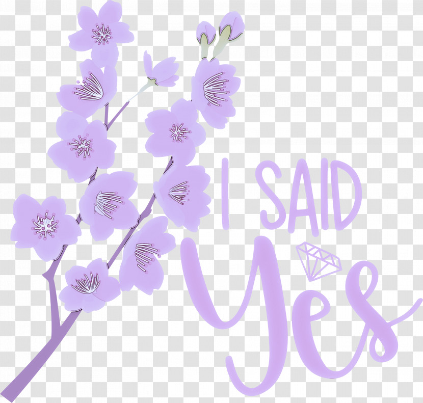 I Said Yes She Said Yes Wedding Transparent PNG