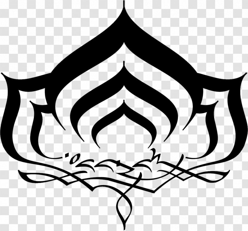 Warframe Buddhist Symbolism Logo Buddhism - Artwork - Hinduism Transparent PNG
