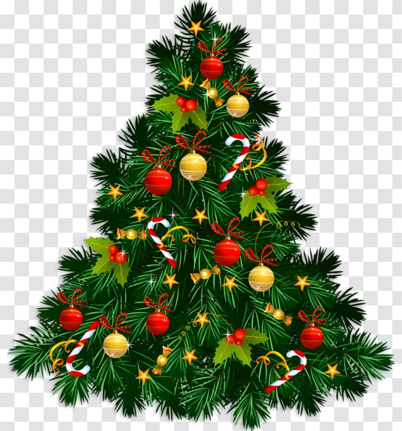 Christmas Tree Ornament Clip Art - Fir - Pouring Transparent PNG