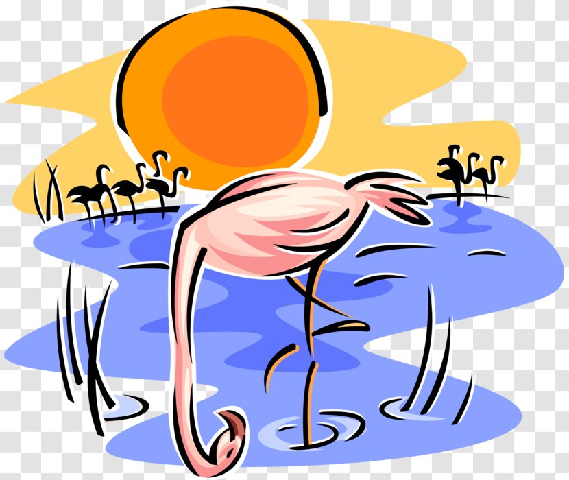 Text Meaning Clip Art Illustration Peace - Yellow - Free Vector Flamingo Transparent PNG
