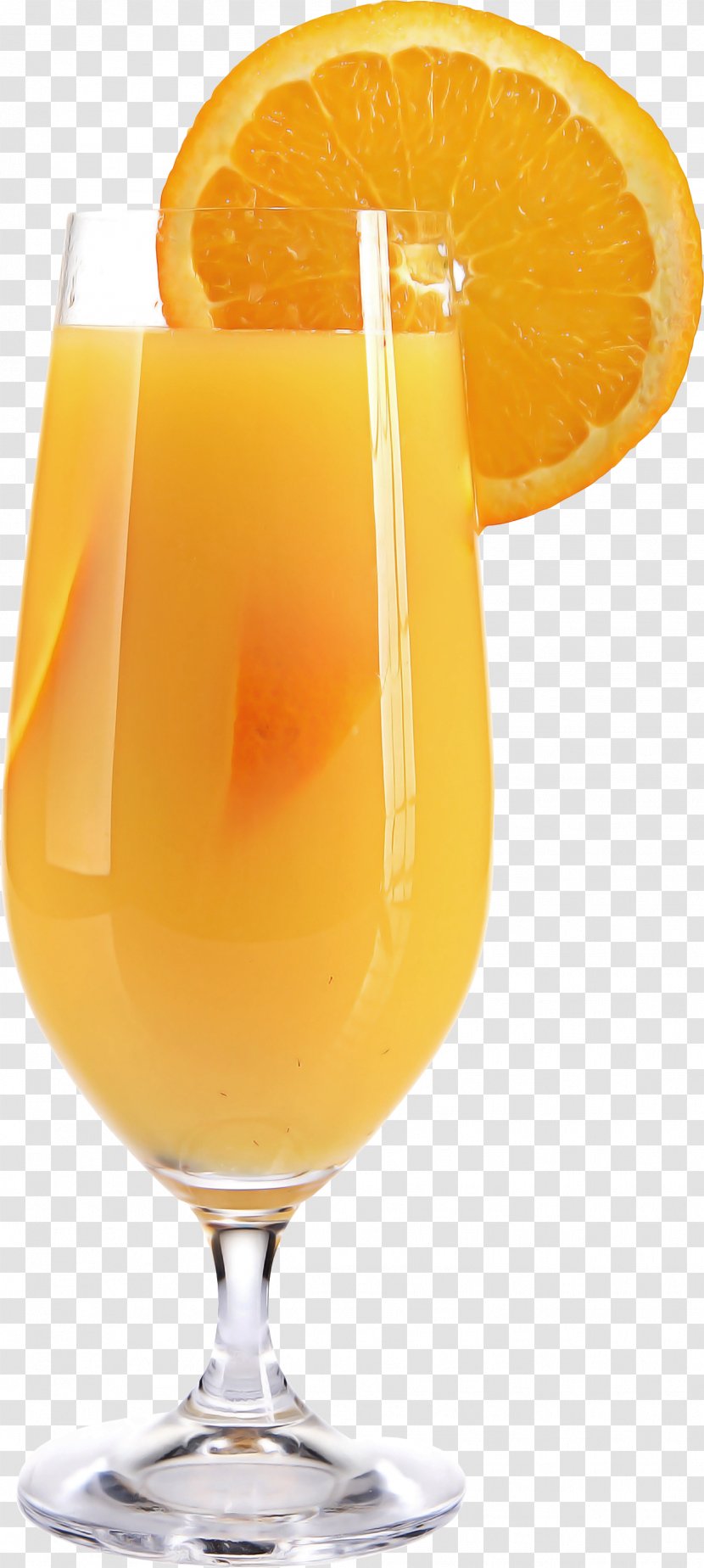 Drink Juice Orange Fuzzy Navel - Bellini - Agua De Valencia Nonalcoholic Beverage Transparent PNG