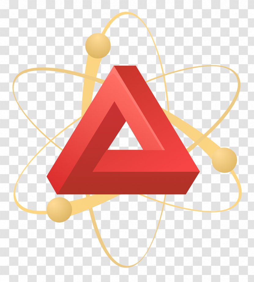 Symbol Science 3D Computer Graphics Optical Illusion - Triangle Transparent PNG