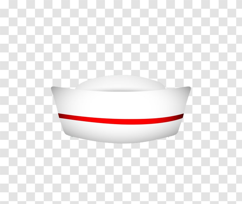 Tableware Angle - White Nurse's Cap Transparent PNG