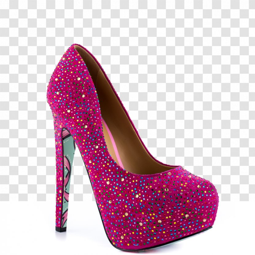 pink high heel sneakers