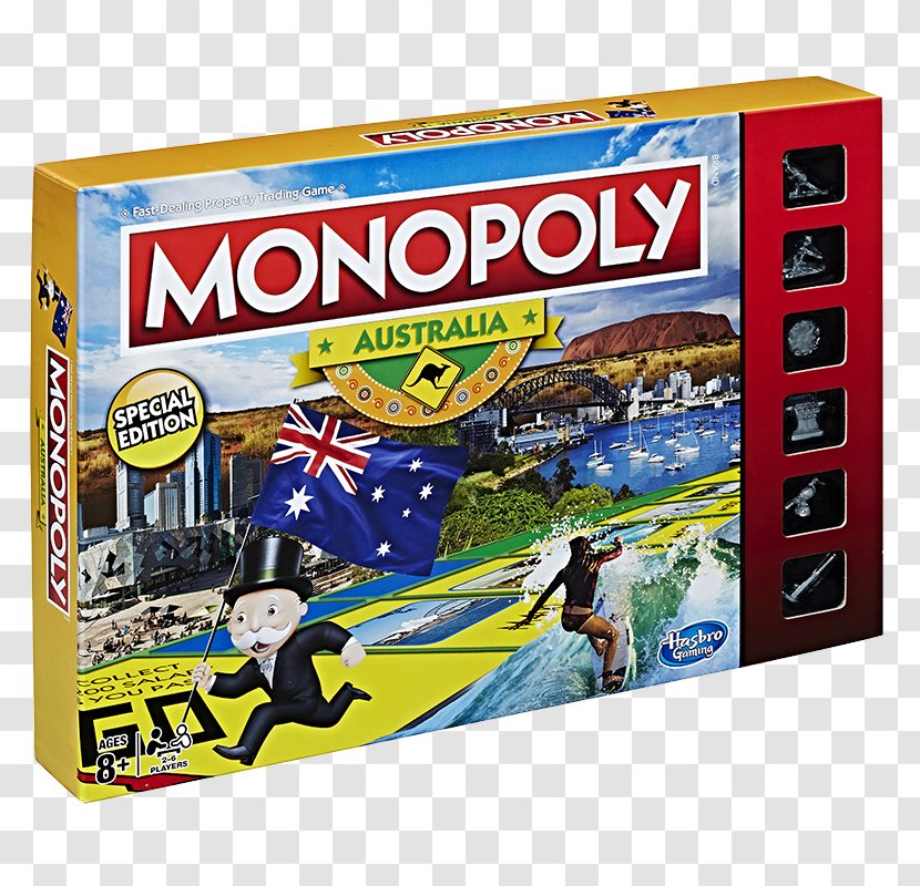 Hasbro Monopoly Australia Board Game - Toy Transparent PNG
