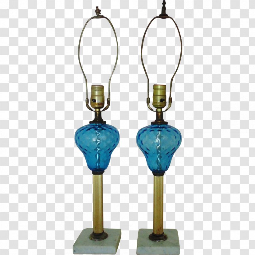 Cobalt Blue - Watercolor Lamp Transparent PNG