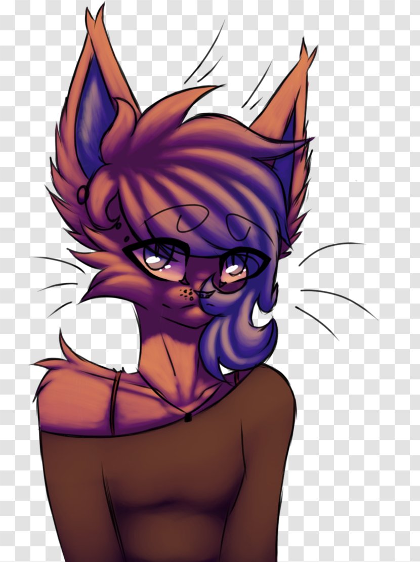 Cat Demon Ear Cartoon Transparent PNG