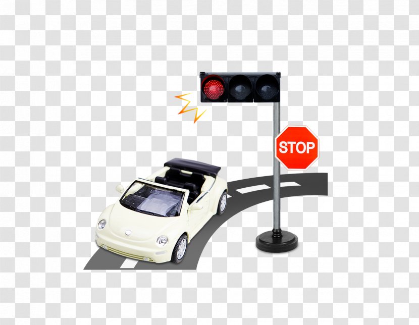 Car Traffic Light Icon - Road Transparent PNG