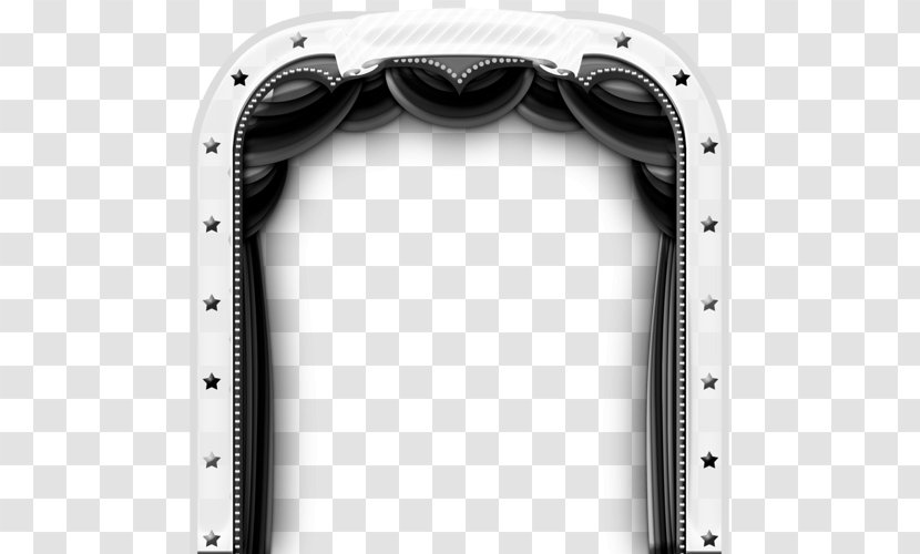 Star Curtain Border - Metal - Designer Transparent PNG