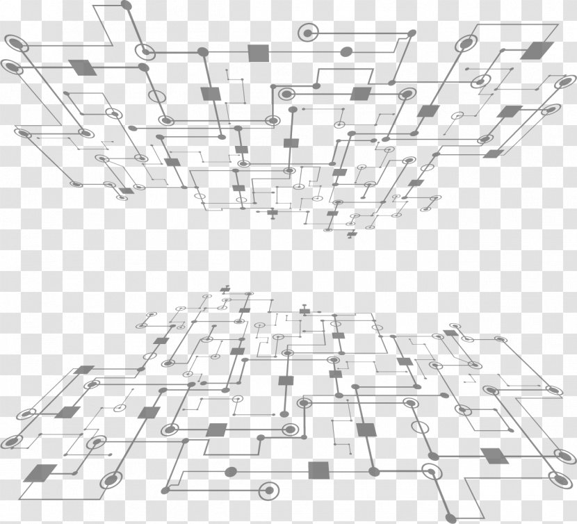 SCIENCE Grid Background - Point - Abstraction Transparent PNG