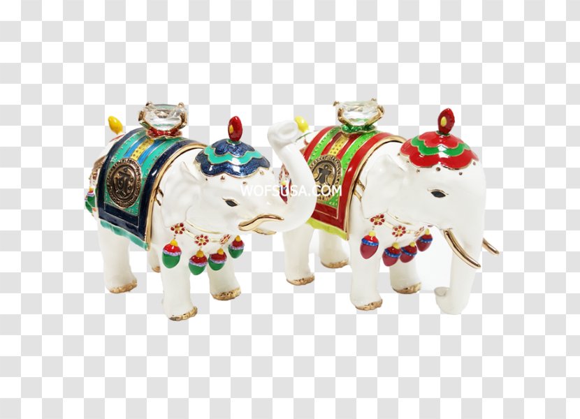 Indian Elephant Christmas Ornament Figurine - India Transparent PNG