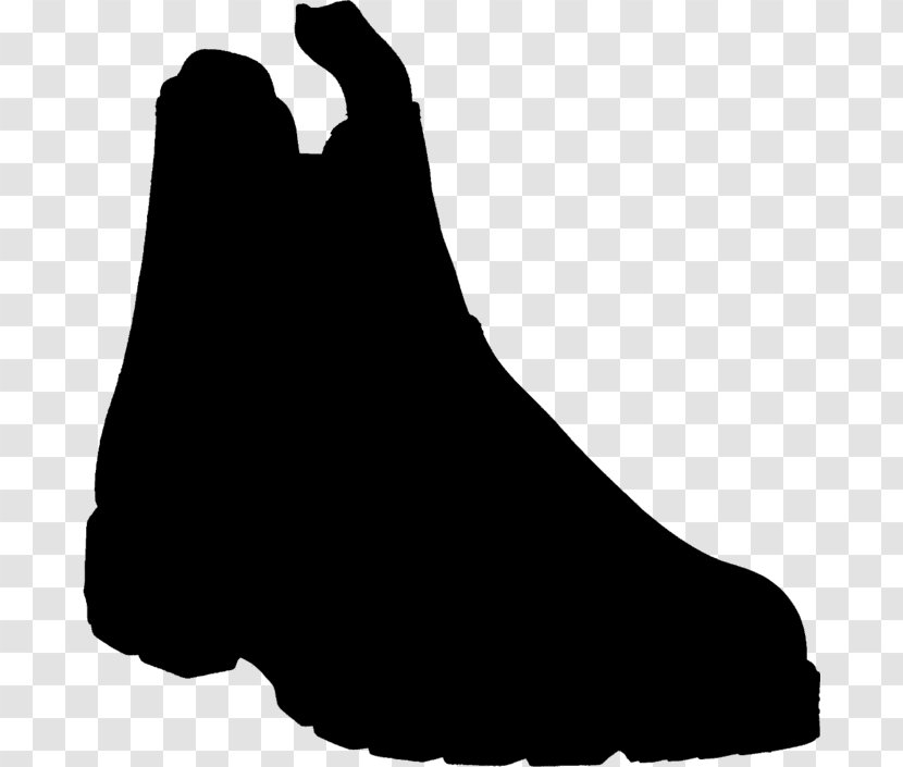 Shoe Clip Art Walking Silhouette Foot - Black M Transparent PNG