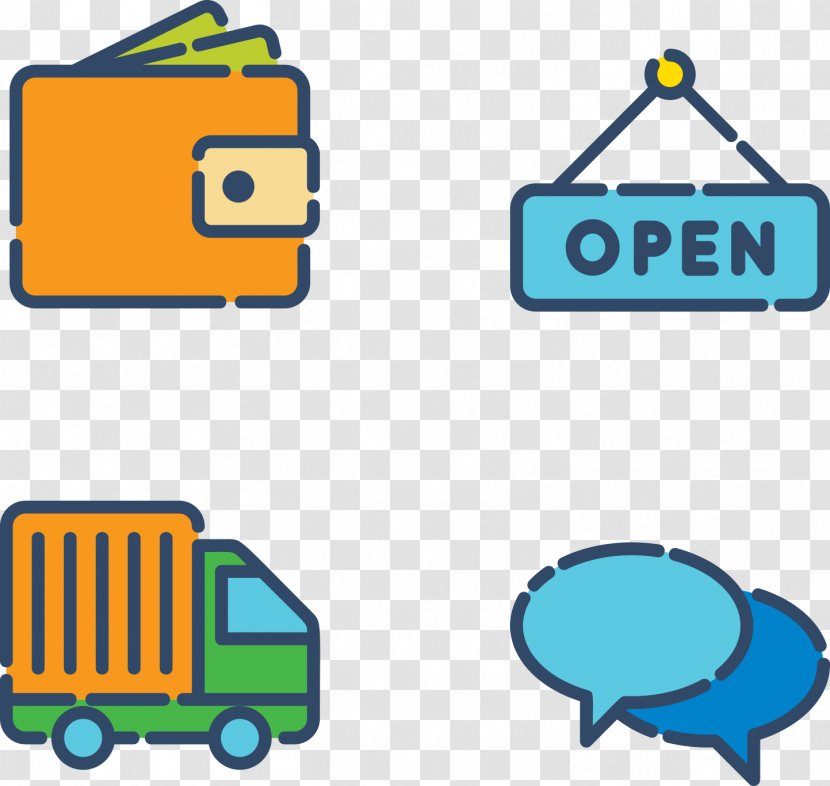 Online Shopping Retail - Area - Chat Icon Transparent PNG