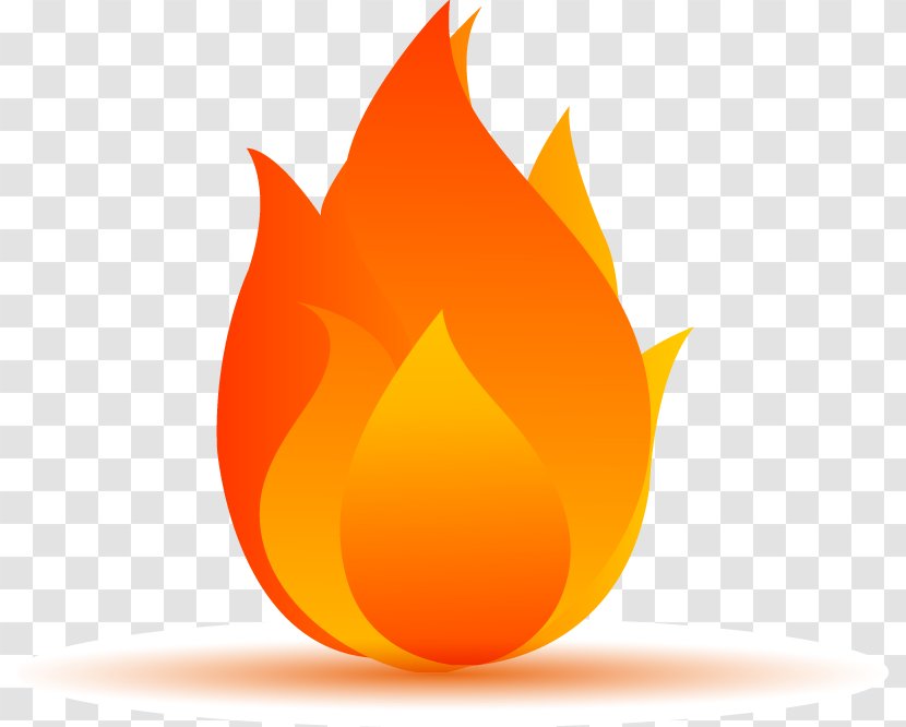 Flame Fire - Cartoon - Vector Elements Transparent PNG