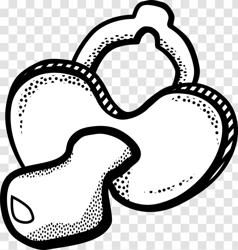 Pacifier Infant Baby Bottles Child Clip Art - Monochrome Photography - Footprints Transparent PNG