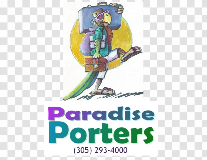 Paradise Porters Grinnell Street Logo Brand Font - Key West - Surfers Transparent PNG