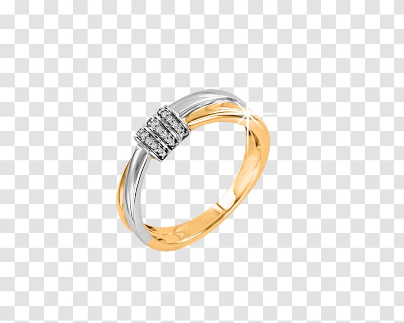Ring Białe Złoto Silver Brilliant Industrial Design - Rings Transparent PNG