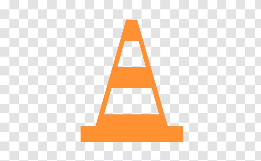 Triangle Text Brand - Logo - Media Vlc Transparent PNG