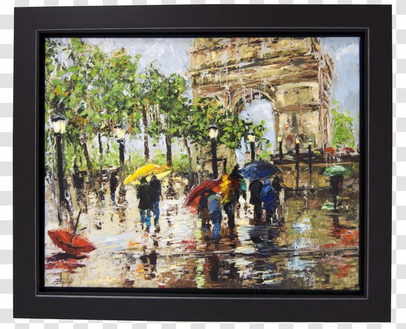 Painting Arc De Triomphe Baterbys Art Gallery Winter Park Mixed Media Transparent PNG
