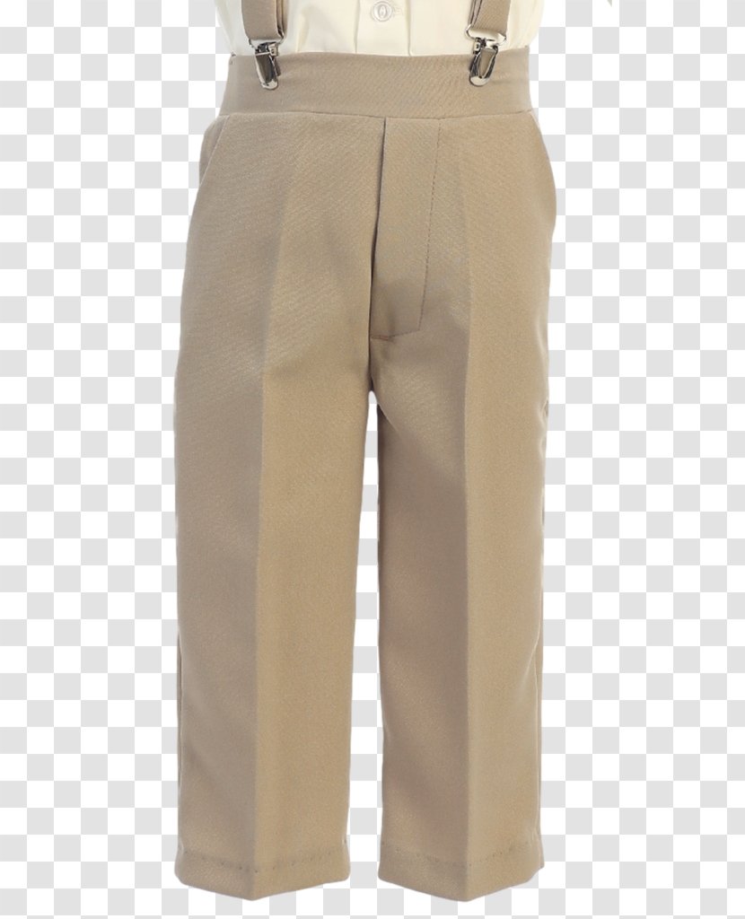 Khaki Pants Braces Clothing Boy Transparent PNG