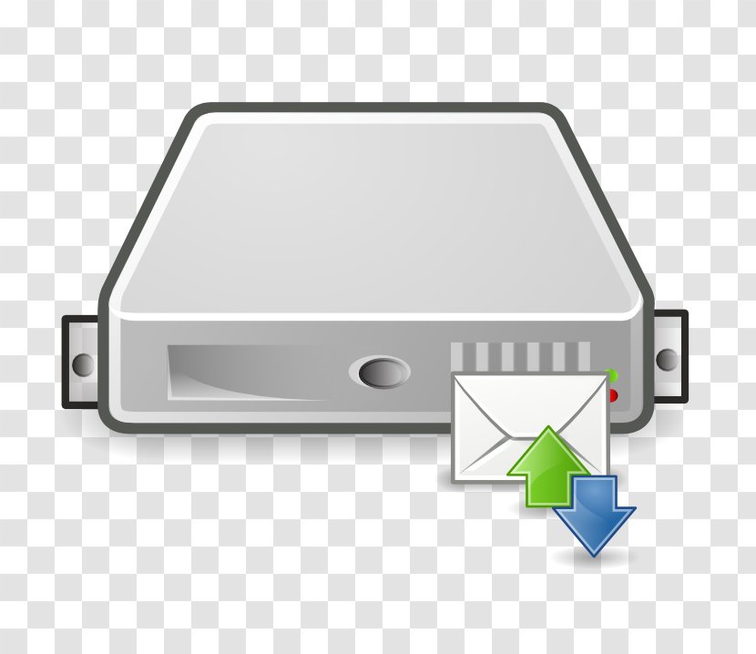 Computer Servers Database Clip Art - Scalable Vector Graphics - Email Server Transparent PNG