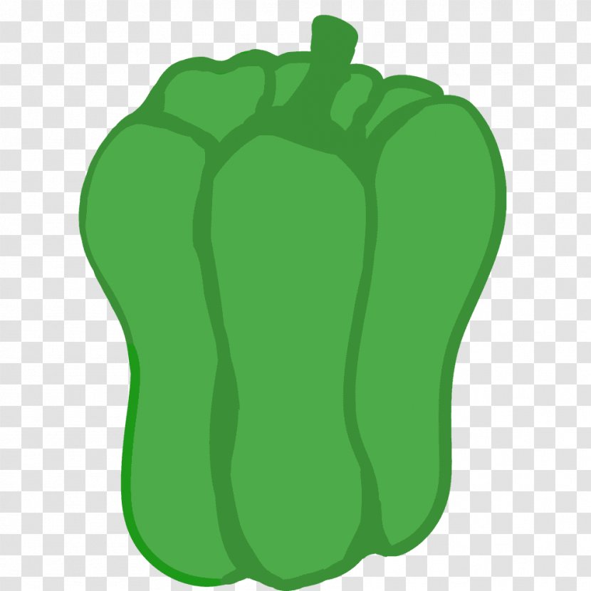 Illustration Bell Pepper Green Produce Vegetable Transparent PNG