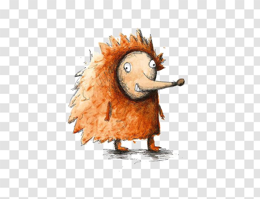 Hedgehog Cartoon Illustration - Carnivoran - Little Transparent PNG