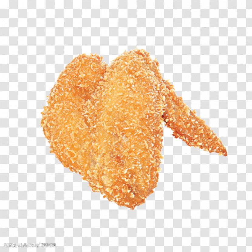 Fried Chicken Buffalo Wing Nugget Barbecue - Wings Transparent PNG