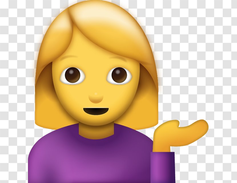 Emoji Woman IPhone Emoticon - Facial Expression Transparent PNG