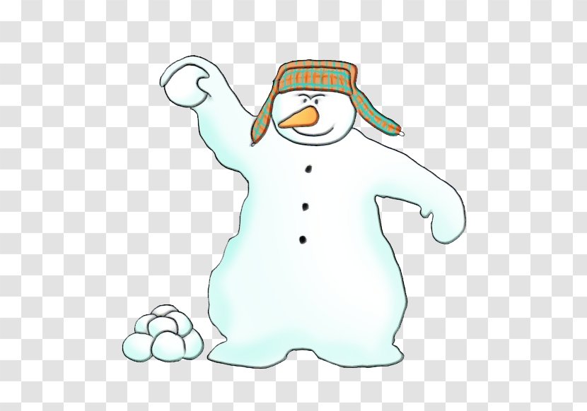 Snowman - Cartoon - Evil Button Transparent PNG