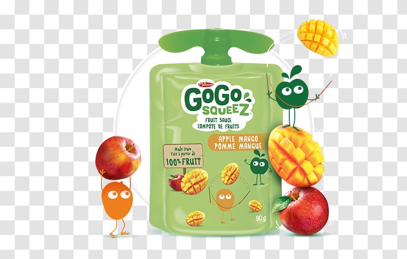 Vegetarian Cuisine Apple Sauce GoGo Squeez Fruit - Vegetarianism Transparent PNG
