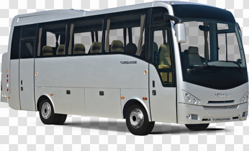 Isuzu Motors Ltd. Turquoise Bus D-Max - Brand Transparent PNG