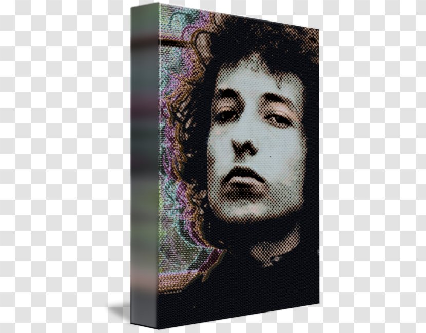 Portrait Art Poster - Bob Dylan Transparent PNG