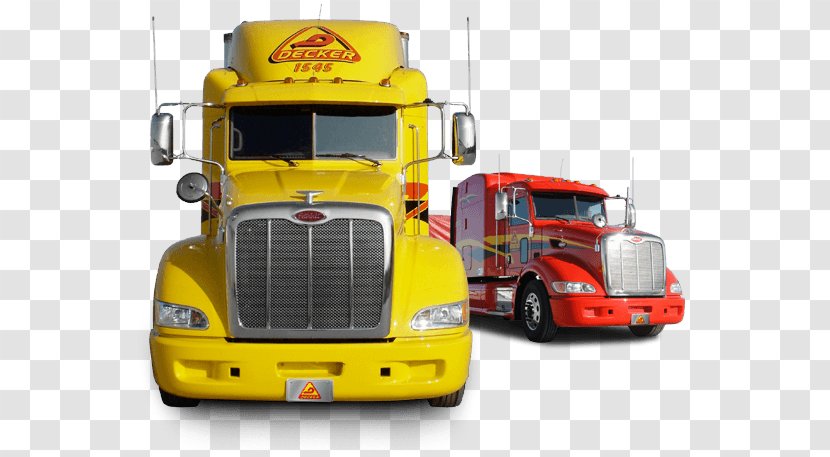 Car Decker Truck Line, Inc. Van Commercial Vehicle - Trailer Transparent PNG