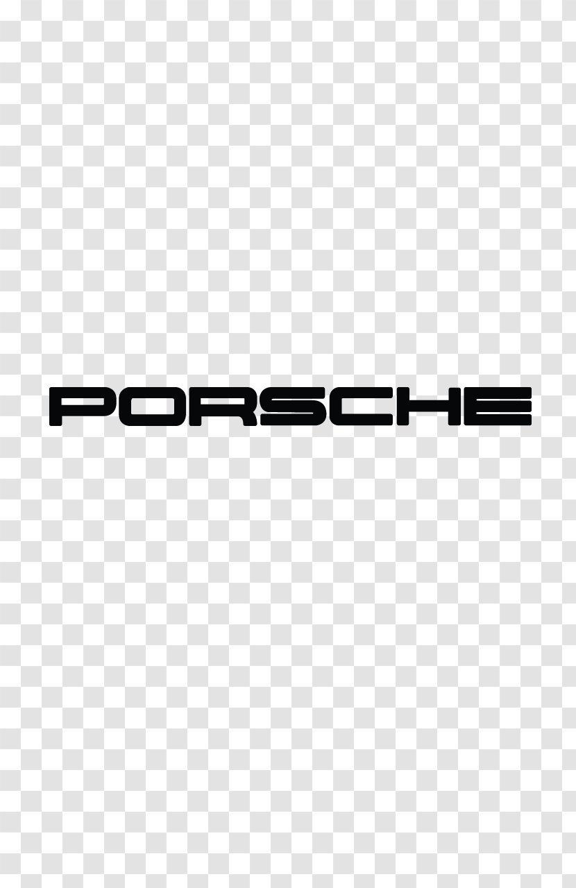 Porsche Line Angle Brand Font - Logo Transparent PNG