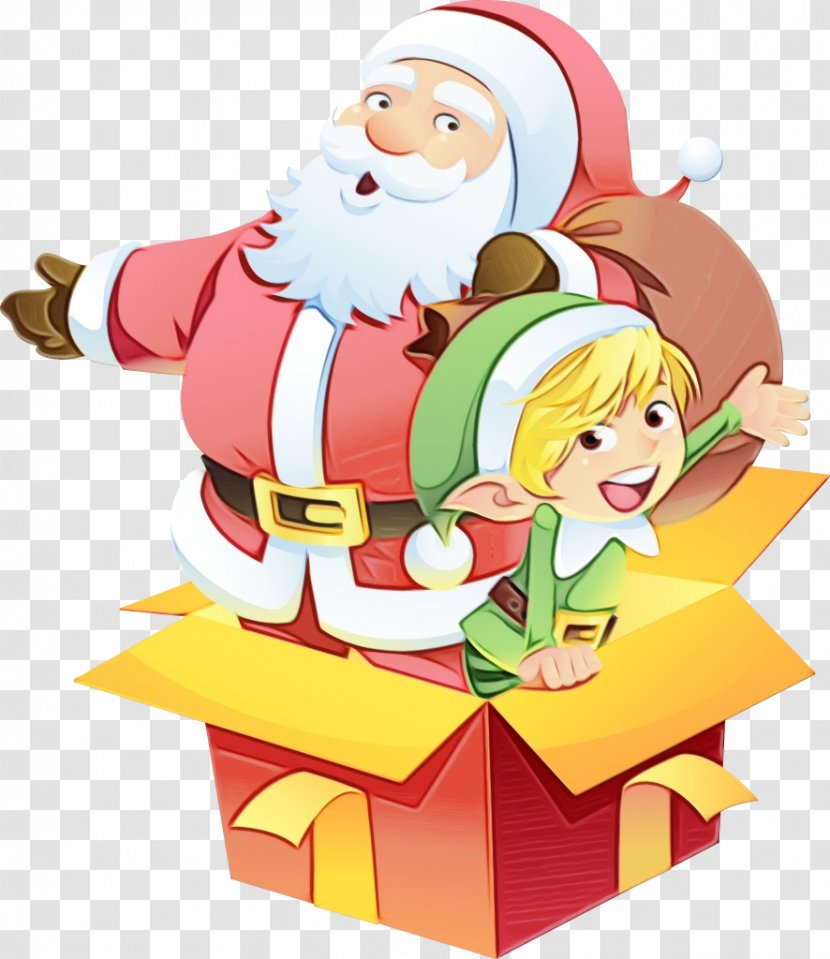 Santa Claus - Cartoon Transparent PNG