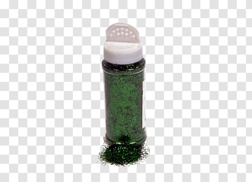 Bottle Art Jar Green Glitter Transparent PNG