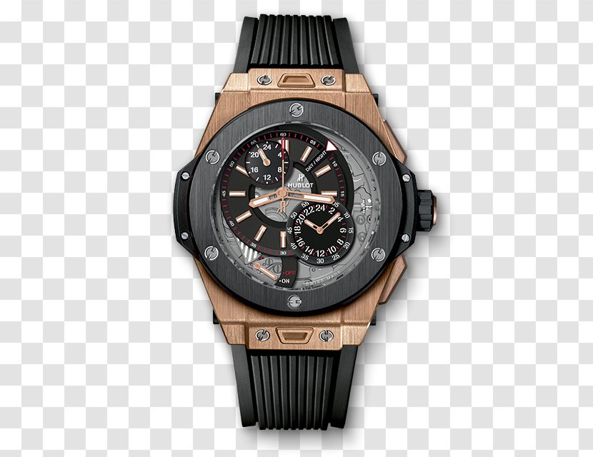 International Watch Company Gold Hublot Chronograph Transparent PNG