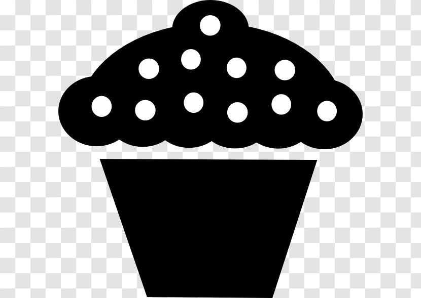 Cupcake Frosting & Icing Muffin Tart Clip Art - Food - Silhouette Transparent PNG