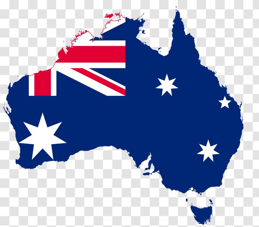 Flag Of Australia Map National - Flags The World - Australian Vector Transparent PNG
