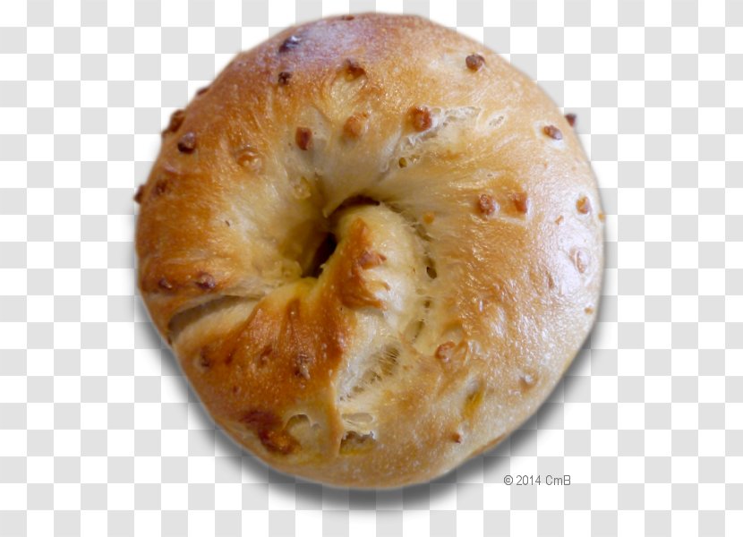 Bialy Bagel Danish Pastry Bread Cuisine - Almond Transparent PNG