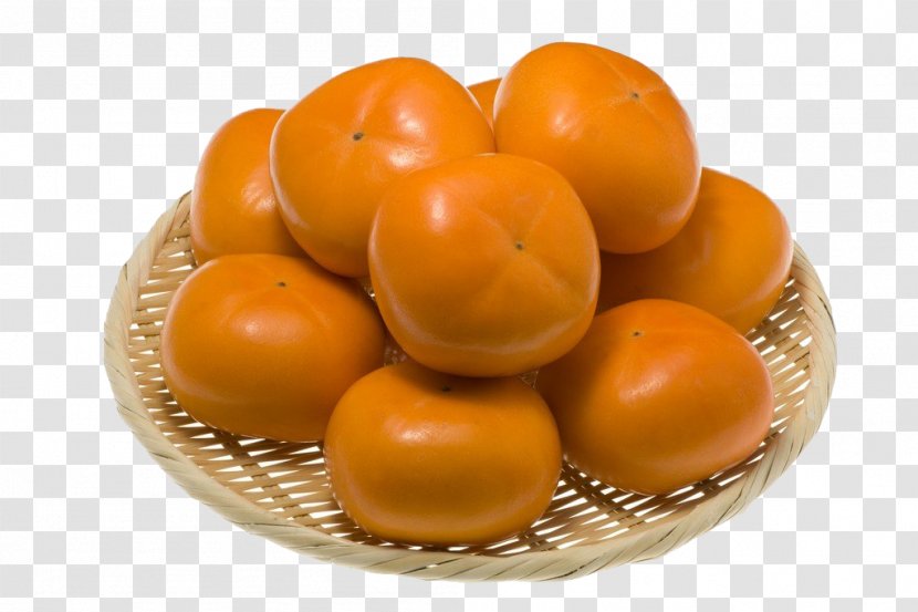 Persimmon Clementine Fruit - A Fresh Transparent PNG